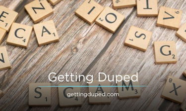 GettingDuped.com - Creative brandable domain for sale